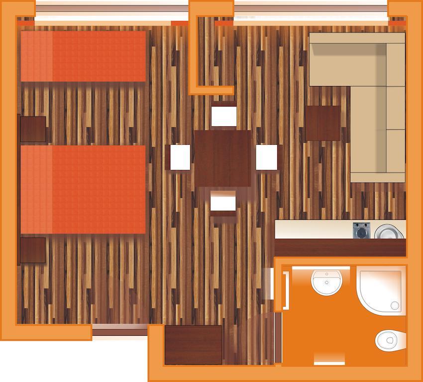 Kompleks Apartament-Serwis 크라쿠프 외부 사진