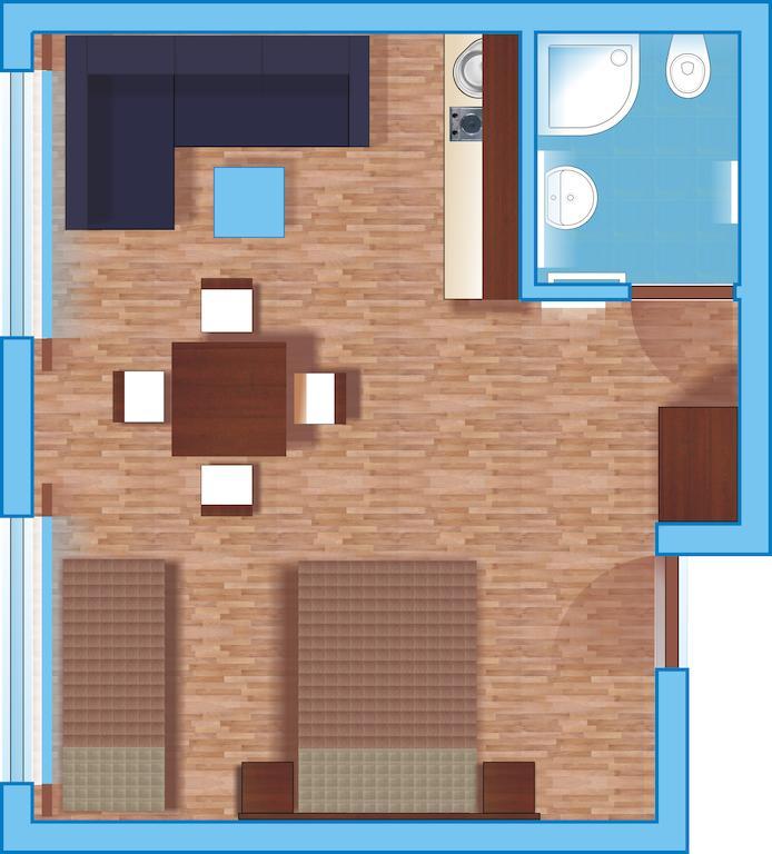 Kompleks Apartament-Serwis 크라쿠프 외부 사진